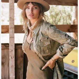 RESERVED Spell Designs Eden Camo Jacket NWT S